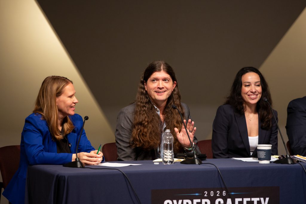 Photo: Tatiana Bolton, Monument Advocacy, Shaun Six, UTSI International and Allison King, Forescout